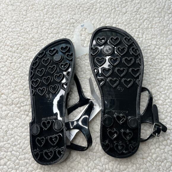 Old Navy Black Thong Sandals Girls 13 - Picture 3 of 5